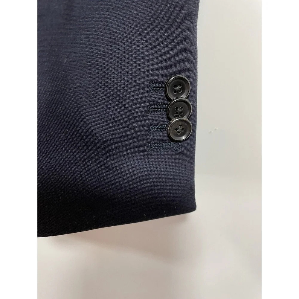 Rodd & Gunn Sports Fit Navy Blue 2-Button Double Vent Wool Blend Blazer Sz XL